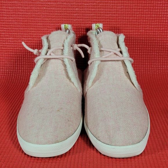 Keds Chillax Pink Lined Chukka Style Booties - Women's 7.5 - Picture 3 of 8